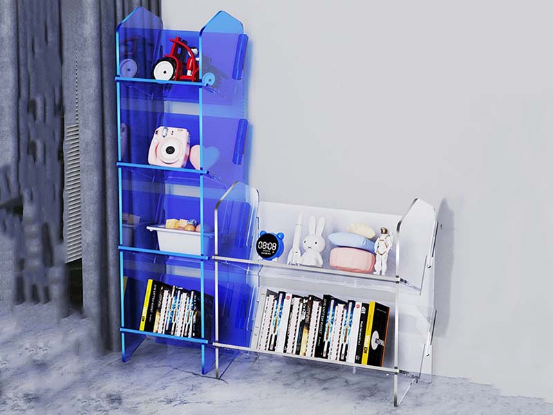 可拆裝兒童亞克力書(shū)架定制產(chǎn)品展示架定做